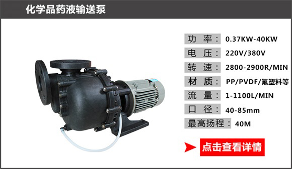 化学品药液输送泵