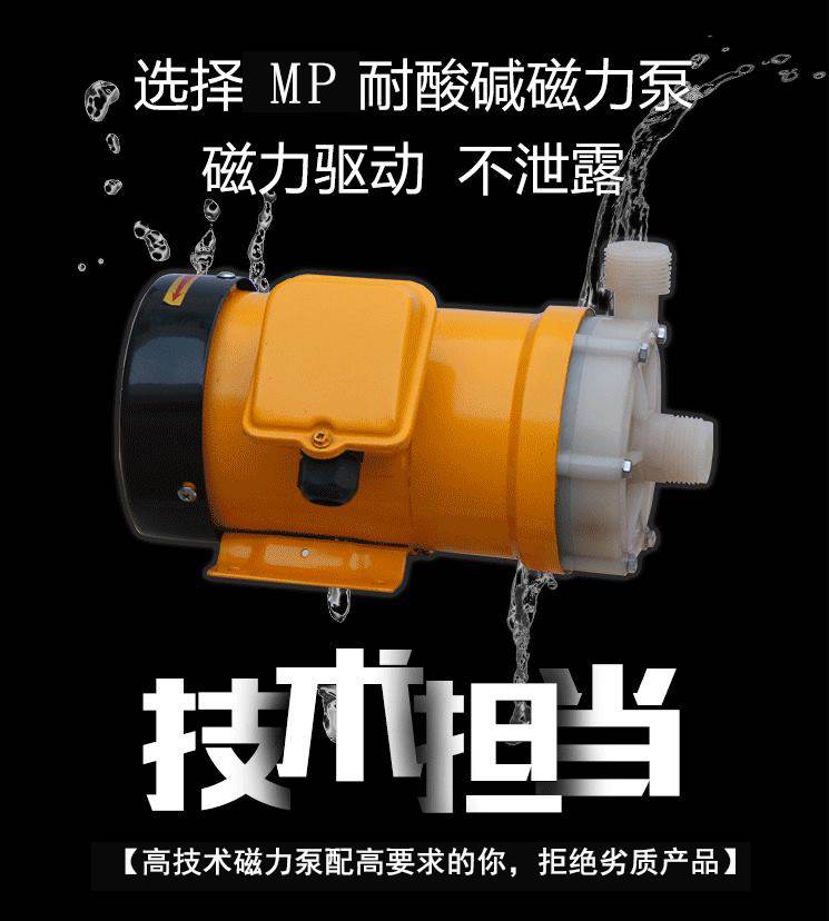 1MP磁力泵无泄漏