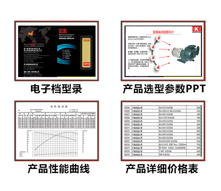 电镀用循环泵资料