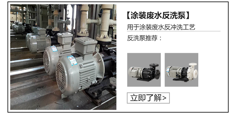 涂装废水反洗泵