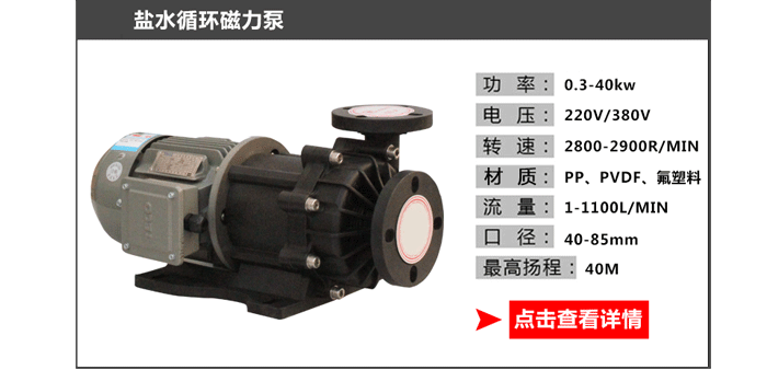 盐水溶液循环卸料泵图片